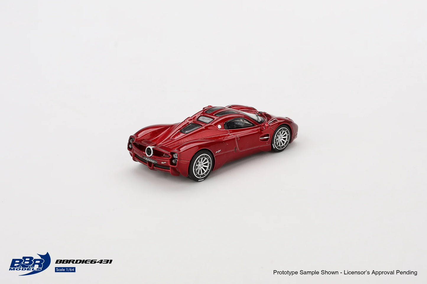 BBR Models 1/64 - Pagani Utopia Dubai Red