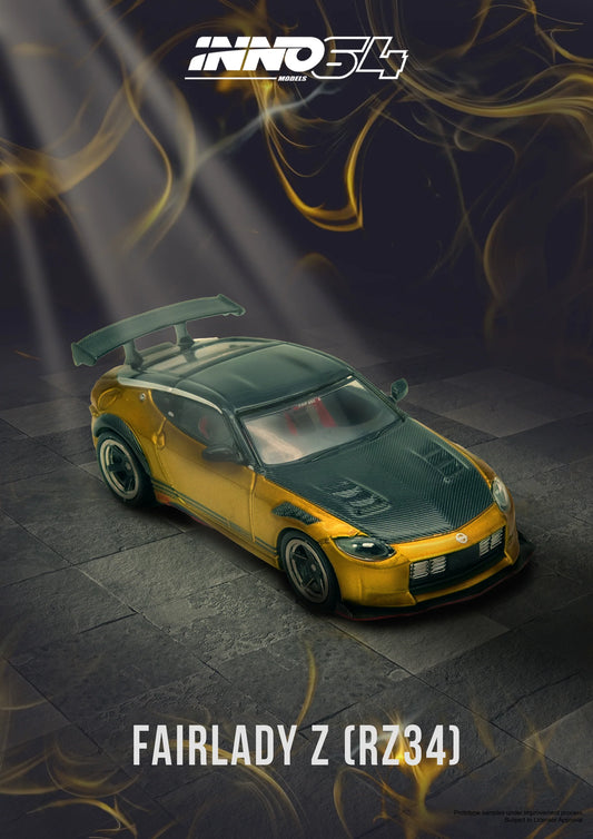 Inno64 1/64 - Top Secret Nissan Fairlady Z (RZ34) Gold