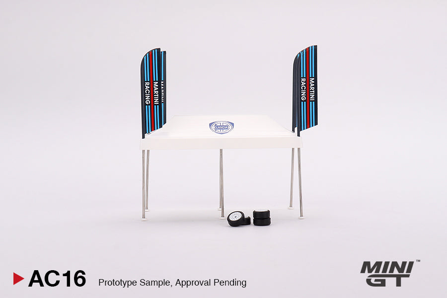 Mini GT 1/64 - Martini Racing Paddock Service Tent