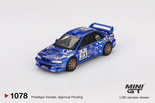 Mini GT 1/64 - Subaru Impreza WRC99 #23 2000 Acropolis Rally