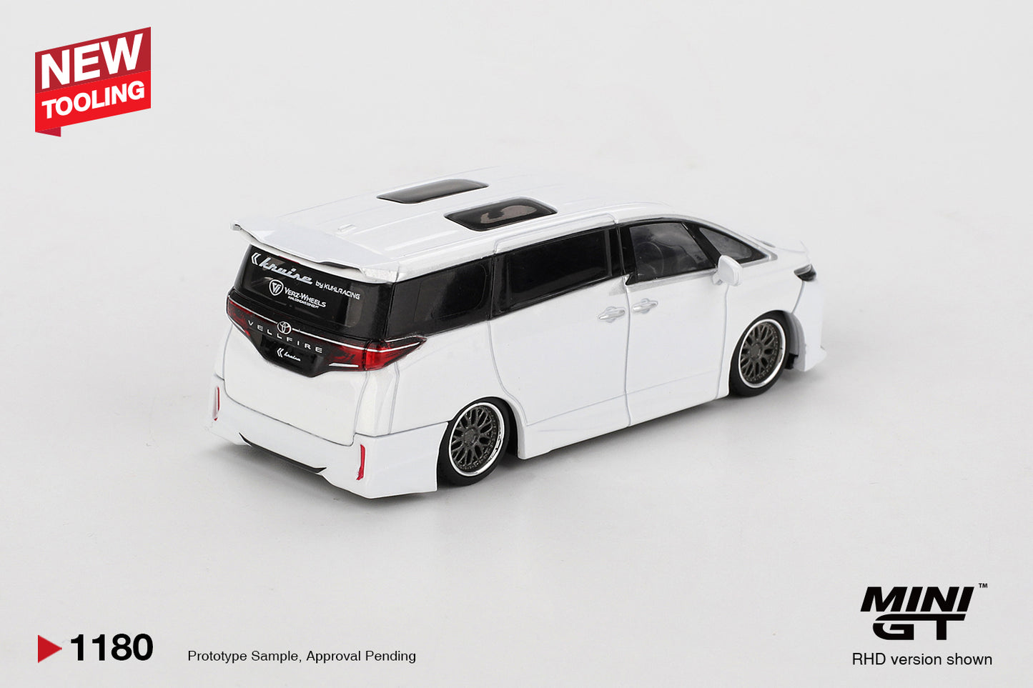 Mini GT 1/64 - Toyota Vellfire 40 KUHL White
