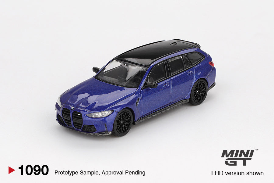 Mini GT 1/64 - BMW M3 Competition Touring Portimao Blue Metallic