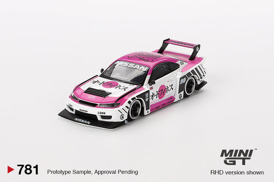 Mini GT 1/64 - Nissan LB-Super Silhouette S15 SILVIA Auto Finesse SEMA 2023