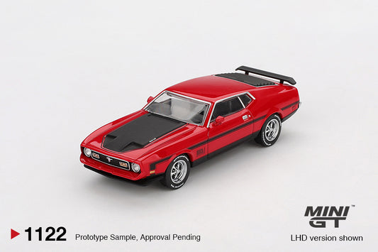 Mini GT 1/64 - Ford Mustang Mach1 1971 Race Red