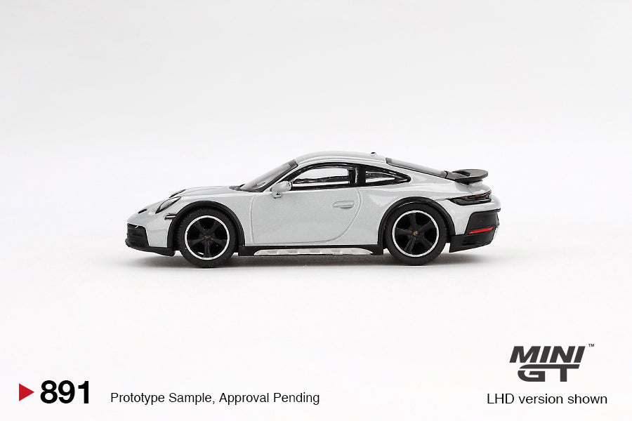 Mini GT 1/64 - Porsche 911 Dakar Ice Gray Metallic