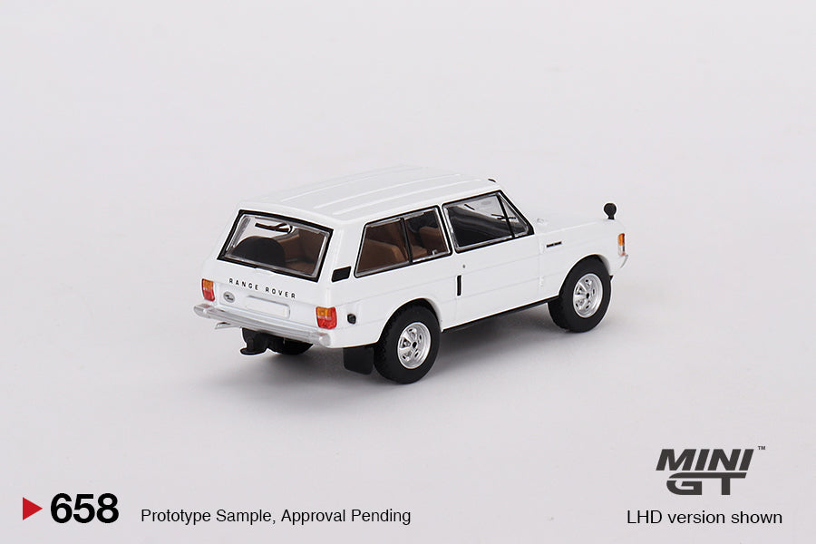 Mini GT 1/64 - Range Rover Davos White