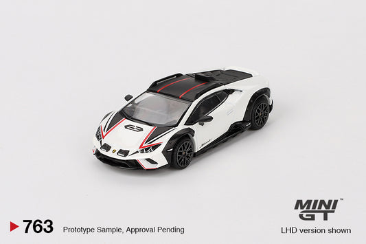 Mini GT 1/64 - Lamborghini Huracán Sterrato Bianco Asopo