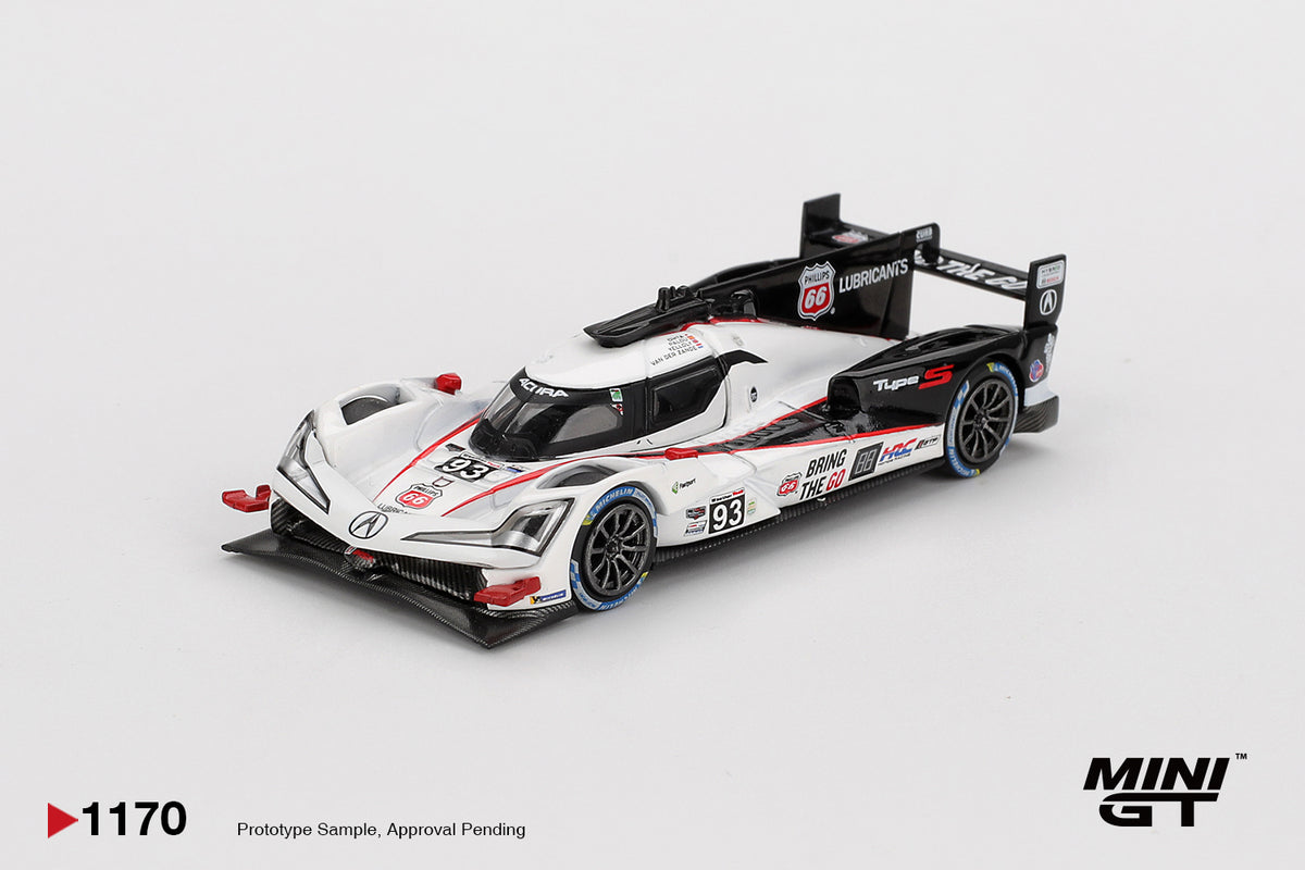 Mini GT 1/64 - Acura ARX-06 GTP #93 Acura Meyer Shank Racing 2025 IMSA Daytona 24 Hrs