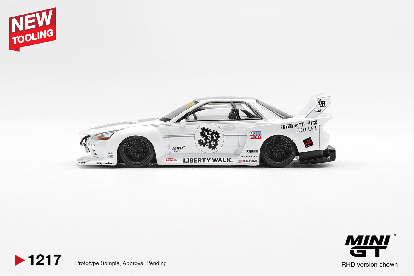 Mini GT 1/64 - Nissan Skyline GT-R (R32) Kaido Works TAS 2025