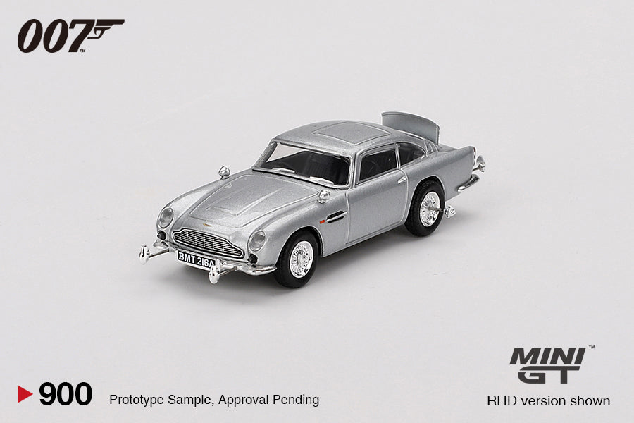 Mini GT 1/64 - Aston Martin DB5 “Goldfinger” Blister Pack