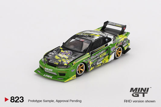 Mini GT 1/64 - Nissan LB-Super Silhouette S15 SILVIA #555 V2 2024 Formula Drift Japan