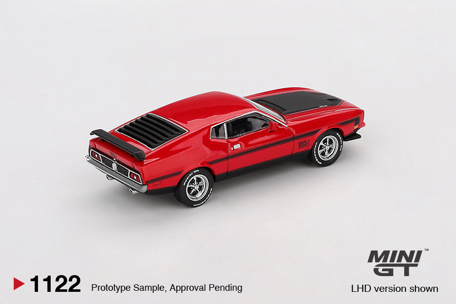Mini GT 1/64 - Ford Mustang Mach1 1971 Race Red