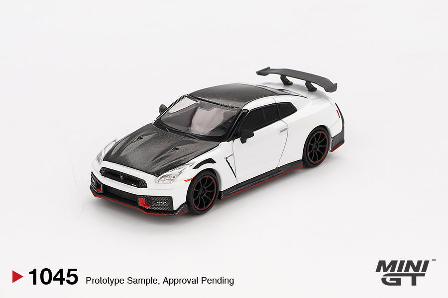 Mini GT 1/64 - Nissan GT-R Nismo 2024 Brilliant White Pearl
