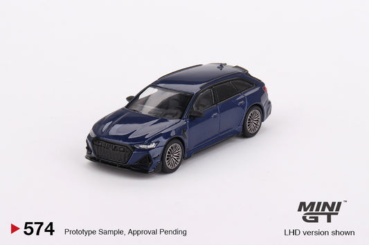 Mini GT 1/64 - ABT Audi RS6-R Navarra Blue Metallic