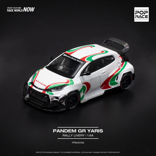 Pop Race 1/64 - Toyota GR Yaris PANDEM Rally Livery