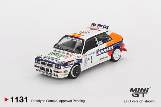 Mini GT 1/64 - Lancia Delta HF Integrale Evoluzione #1 1993 Rallye Monte-Carlo
