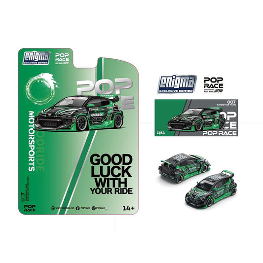 Pop Race x Enigma 1/64 - Toyota Pandem GR Yaris Goodride