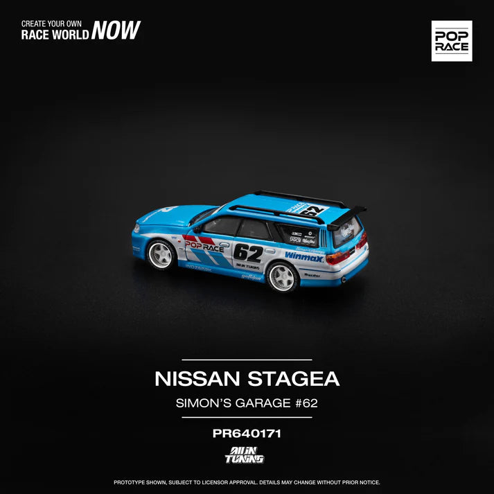 Pop Race 1/64 - Nissan Stagea Simon's Garage #62