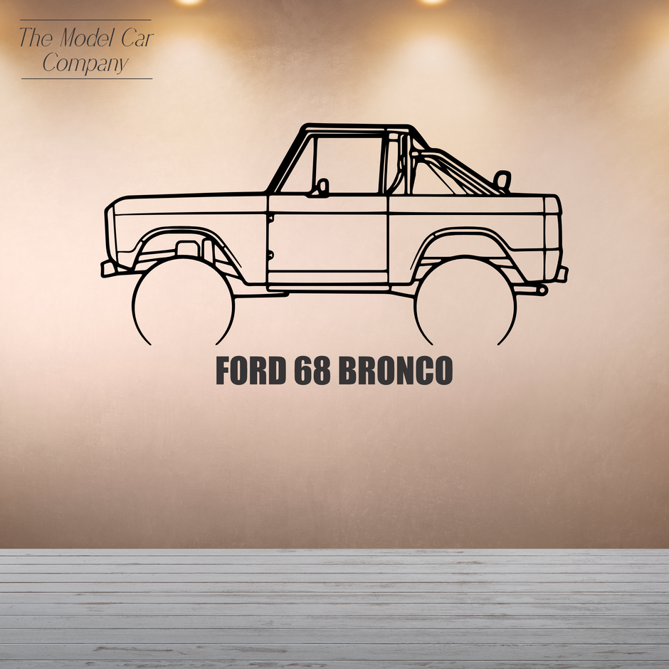 Wall Art Silhouette - Ford – The Model Car Company