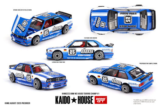 Mini GT x Kaido House 1/64 - BMW M3 Kaido Touring Champ V1