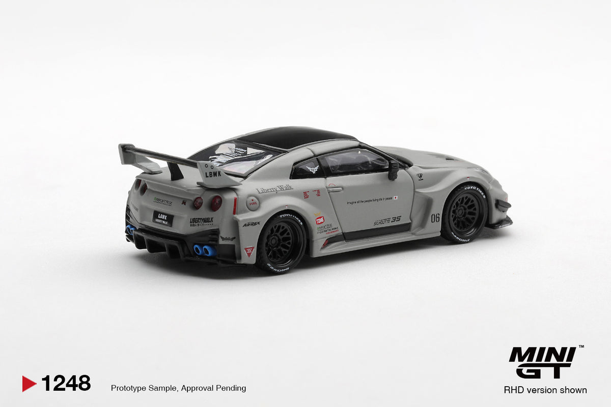 Mini GT 1/64 - NISSAN LB-Silhouette WORKS GT 35GT-RR Ver.1 Matt Grey