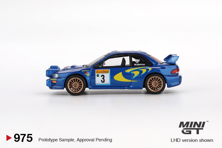 Mini GT 1/64 - Subaru Impreza WRC98 1998 Rally Monte-Carlo 3rd Place #3