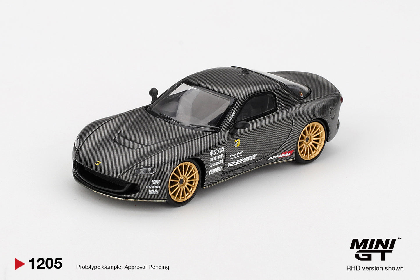 Mini GT 1/64 - Mazda RX-7 RE-Amemiya Matsukiyo KOKU 3 Rotor NA-7 TAS 2025 Best Tuned Car Award
