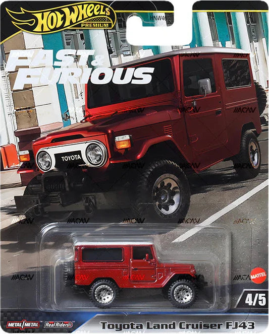 Hot Wheels Premium 1/64 - Fast n Furious Toyota Land Cruiser FJ43