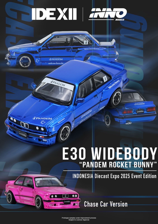 Inno64 1/64 - BMW E30 Widebody "Pandem Rocket Bunny" Indonesia Diecast Expo 2025 Event Edition