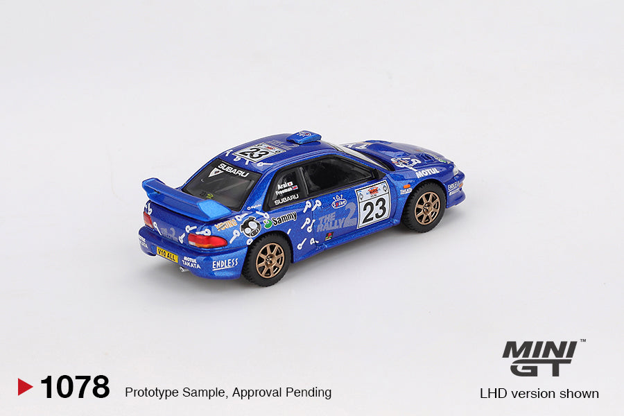 Mini GT 1/64 - Subaru Impreza WRC99 #23 2000 Acropolis Rally