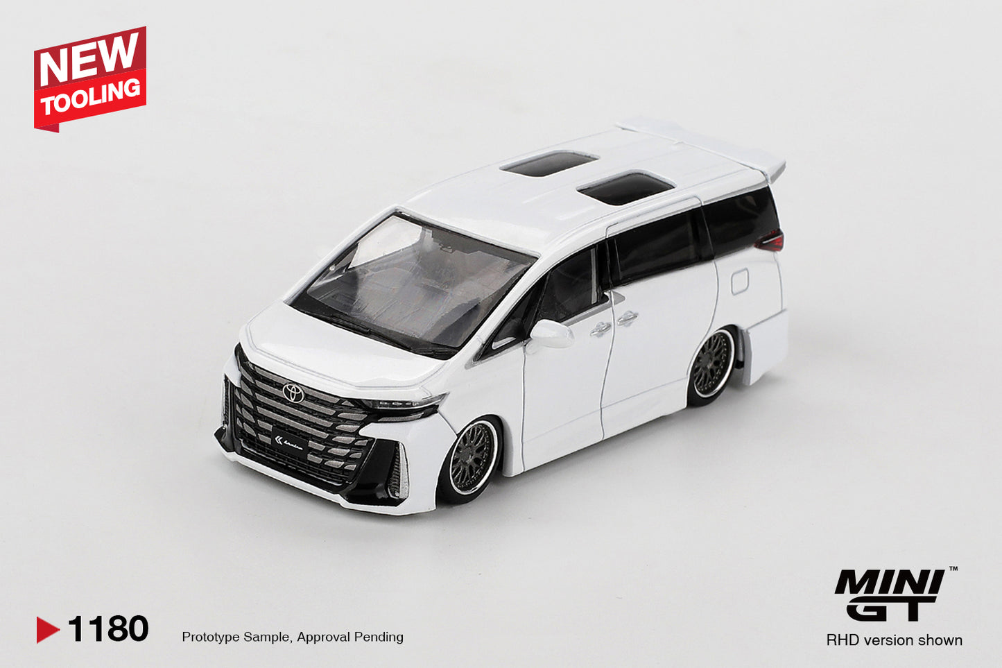 Mini GT 1/64 - Toyota Vellfire 40 KUHL White