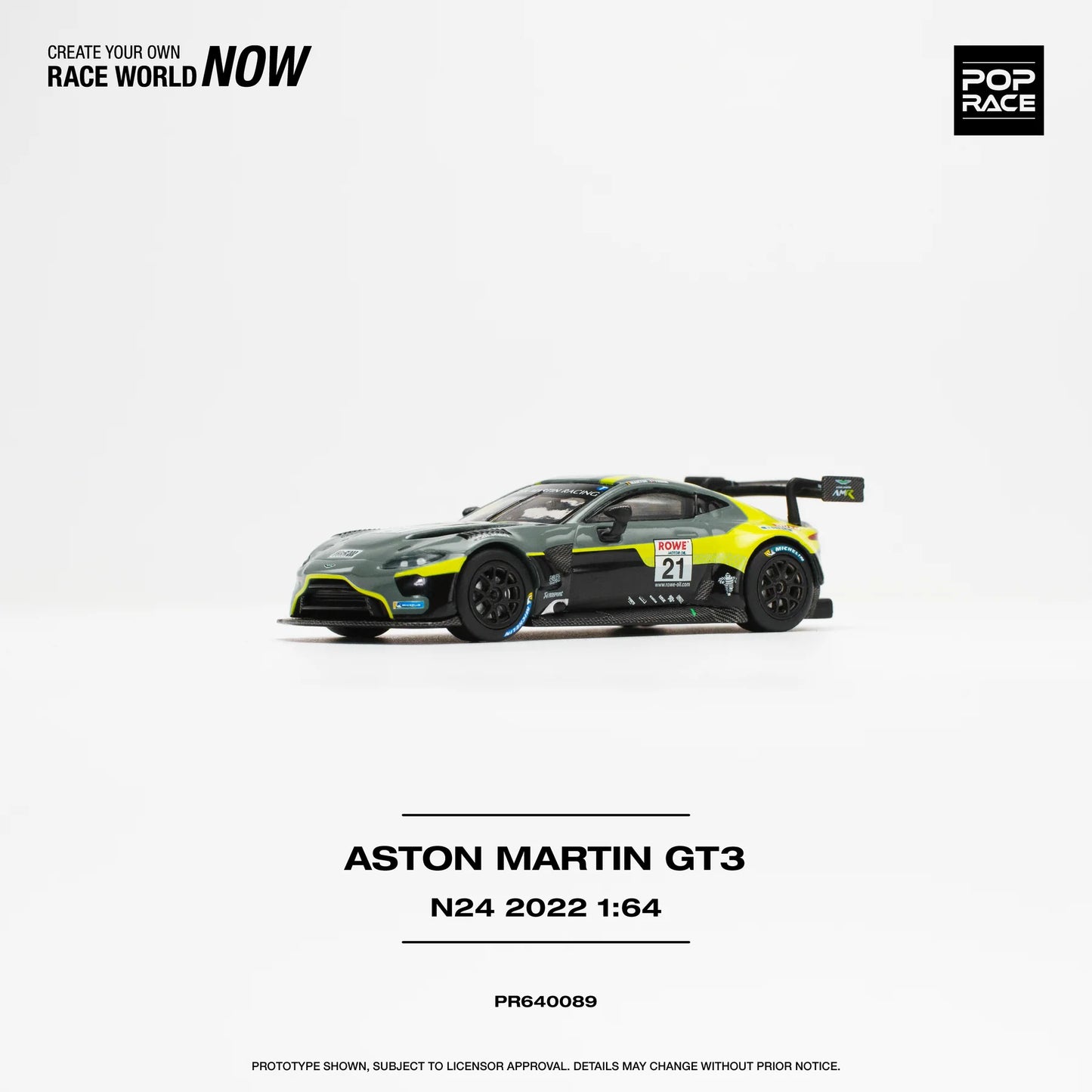 Pop Race 1/64 - Aston Martin GT3