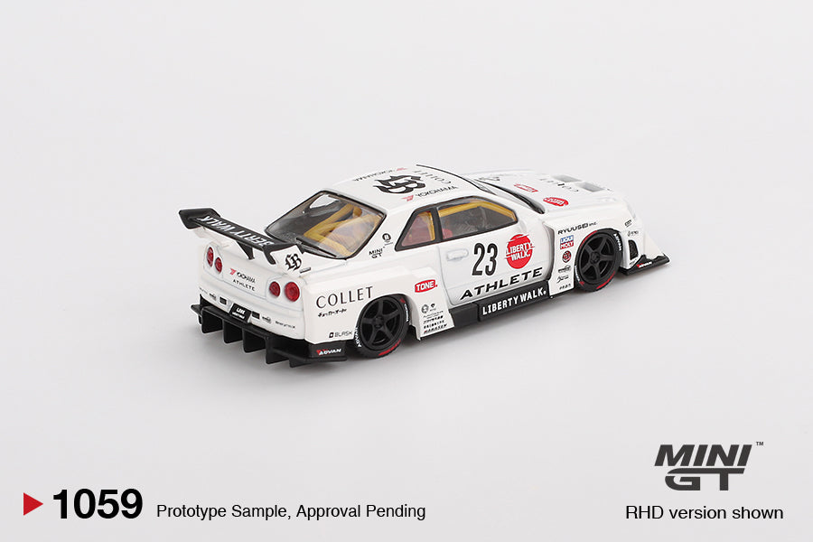 Mini GT 1/64 - Nissan LB-ER34 Super Silhouette ATHLETE/COLLET