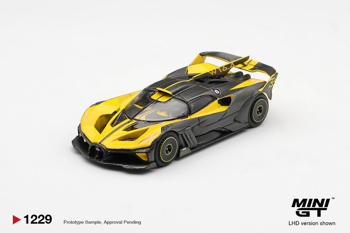 Mini GT 1/64 - Bugatti Bolide Yellow