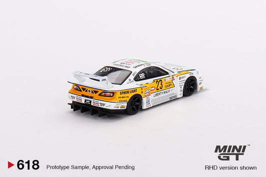 Mini GT 1/64 - Nissan LB-Super Silhouette S15 SILVIA #23 2022 Goodwood Festival of Speed (BLISTER)