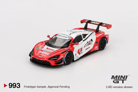 Mini GT 1/64 - McLaren 720S GT3 Evo Pfaff Motorsports 2024 IMSA Laguna Seca