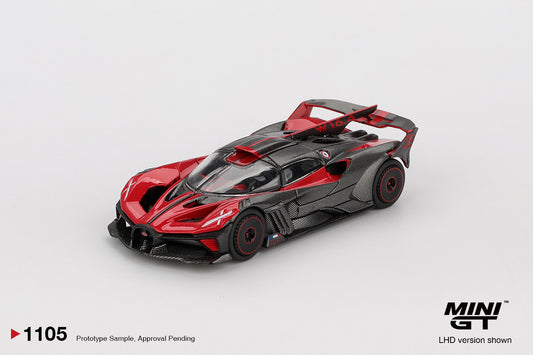 Mini GT 1/64 - Bugatti Bolide Red