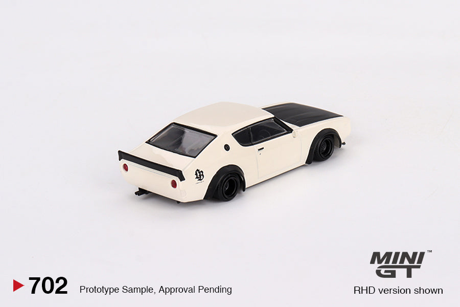 Mini GT 1/64 - Nissan Skyline Kenmeri Liberty Walk White