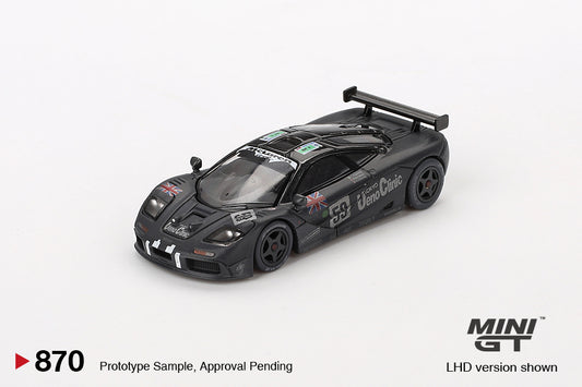Mini GT 1/64 - McLaren F1 GTR #59 1995 Le Mans 24Hr Winner Post-Race Weathered