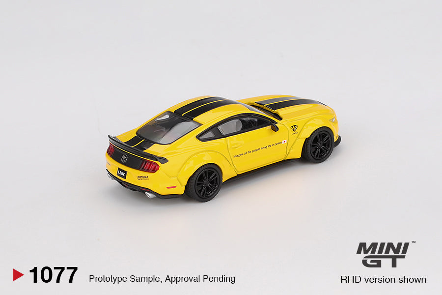 Mini GT 1/64 - LB-WORKS Ford Mustang Triple Yellow