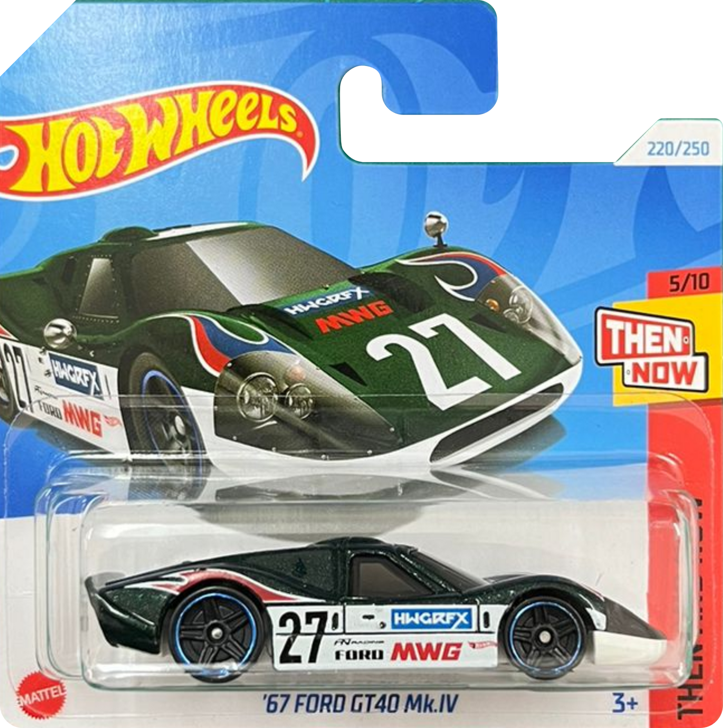 Hot Wheels 2024 1/64 - '67 Ford GT40 Mk.IV HTC69