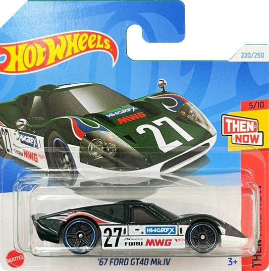 Hot Wheels 2024 1/64 - '67 Ford GT40 Mk.IV HTC69