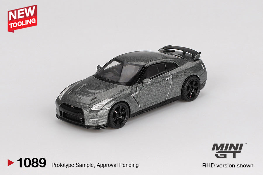 Mini GT 1/64 - NISSAN GT-R 2013 Dark Metal Gray (NISMO R35 CRS Version)