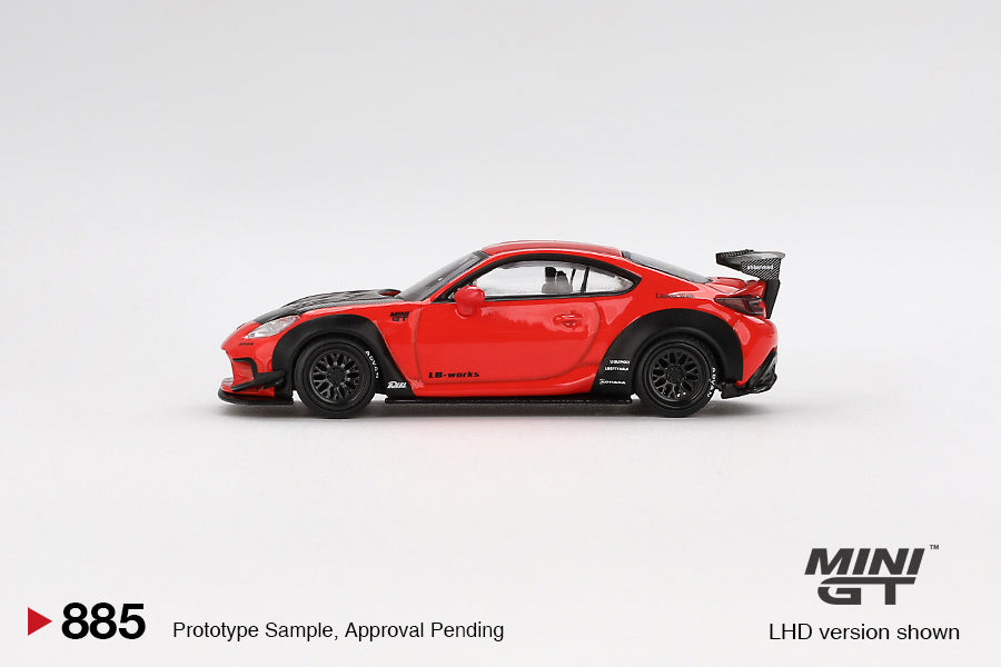 Mini GT 1/64 - Toyota GR86 LB★Nation Red