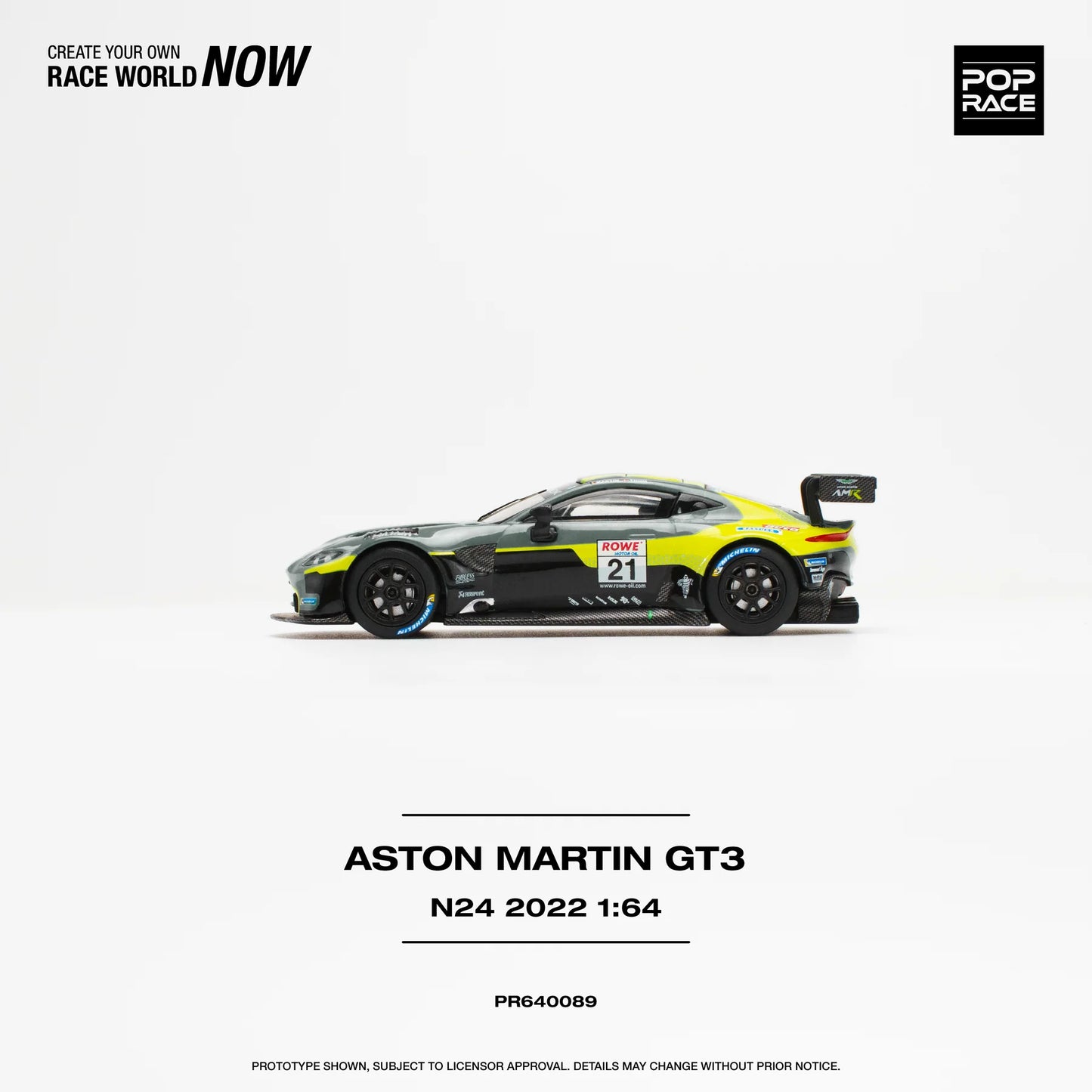 Pop Race 1/64 - Aston Martin GT3