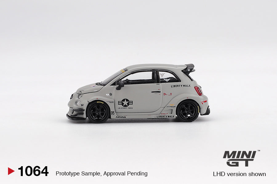 Mini GT 1/64 - Abarth 595 LB-WORKS x Abas Works Fighters