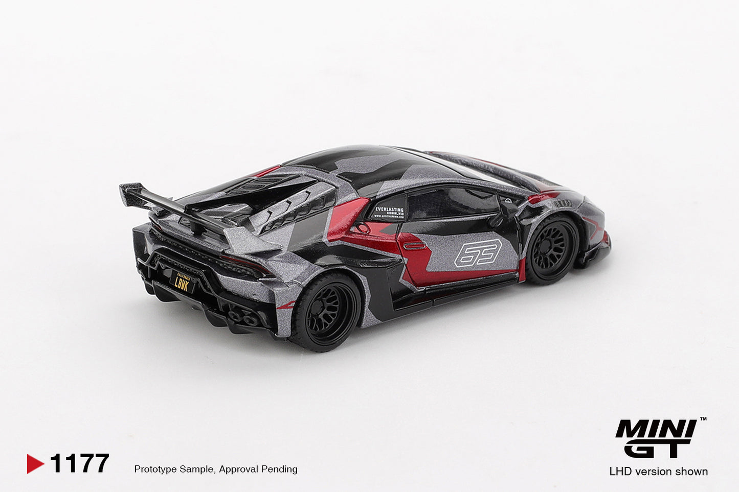 Mini GT 1/64 - LB★WORKS Lamborghini Huracán GT RONIN
