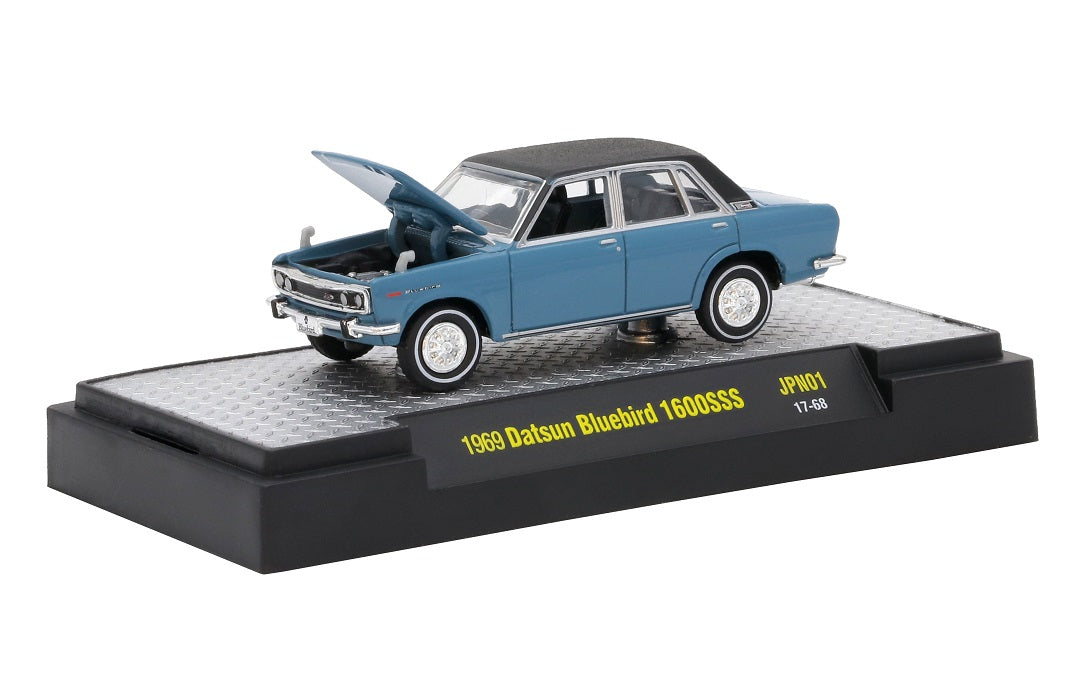 M2 Machines 1/64 - 1969 Datsun Bluebird 1600 SSS Sedan