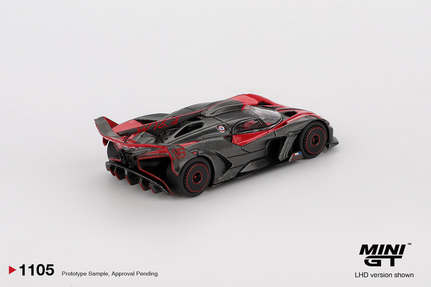 Mini GT 1/64 - Bugatti Bolide Red