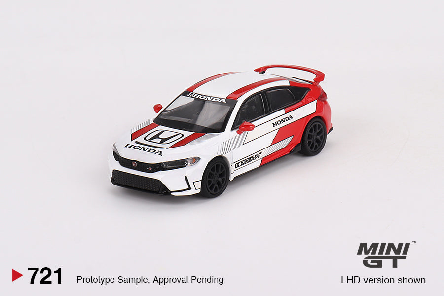 Mini GT 1/64 - Honda Civic Type R #2 2023 Pace Car White